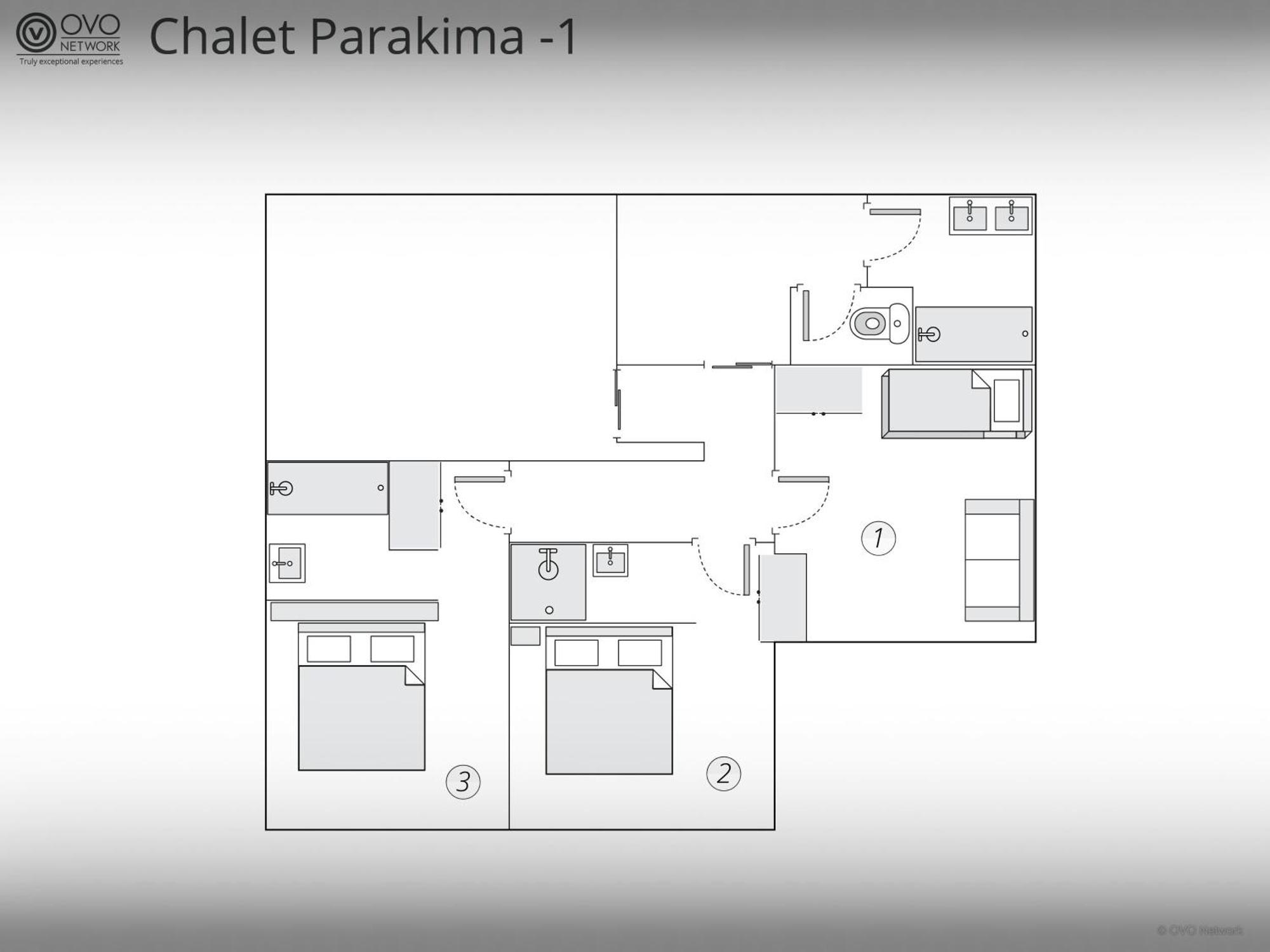 Chalet Parakima - Ovo Network Manigod Exteriör bild