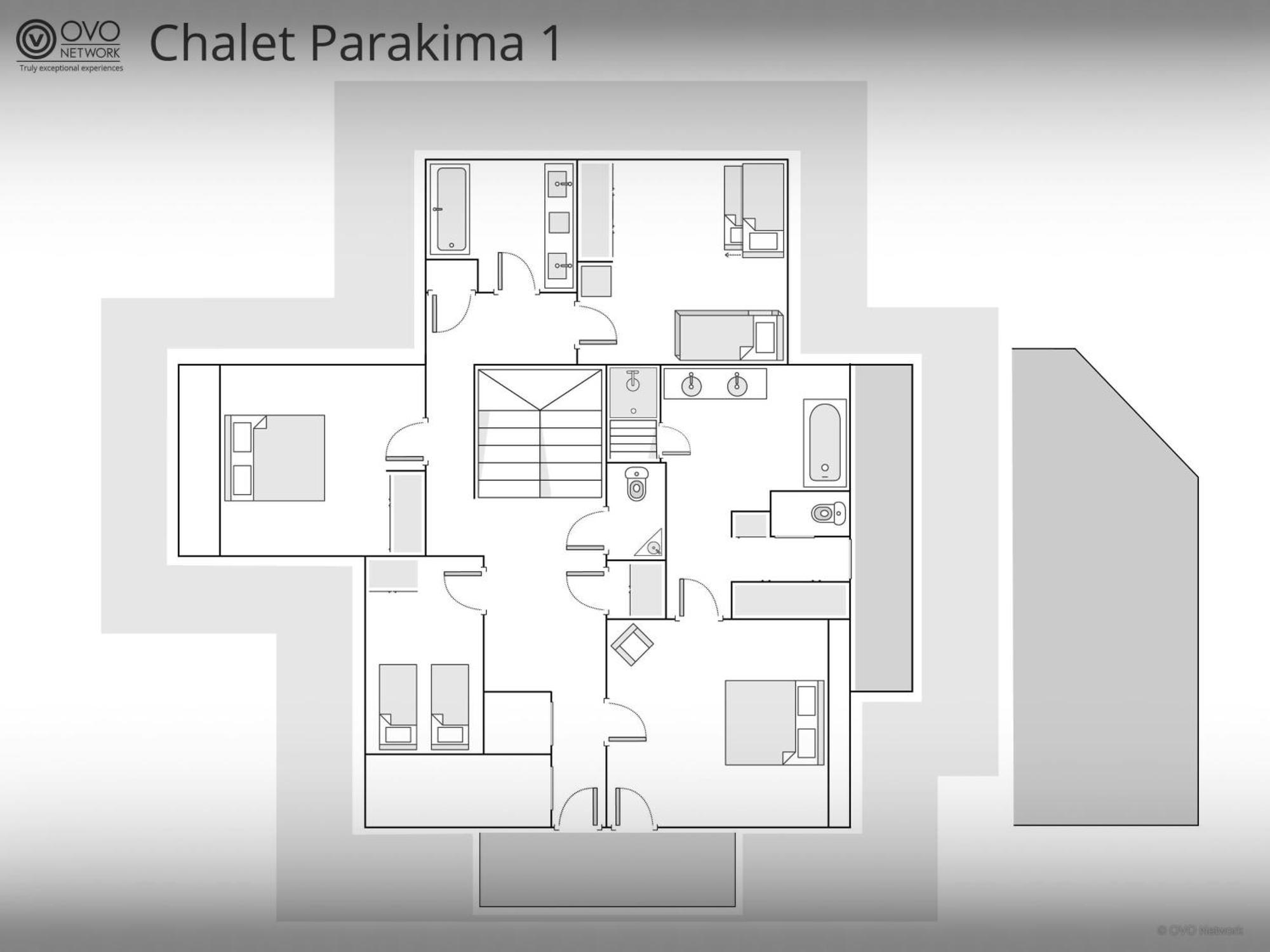 Chalet Parakima - Ovo Network Manigod Exteriör bild