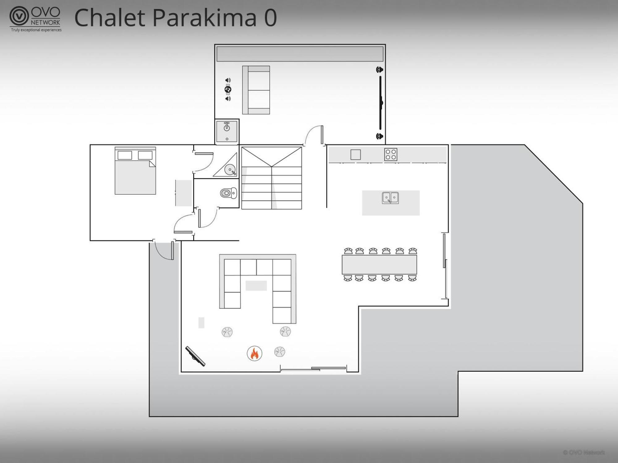 Chalet Parakima - Ovo Network Manigod Exteriör bild